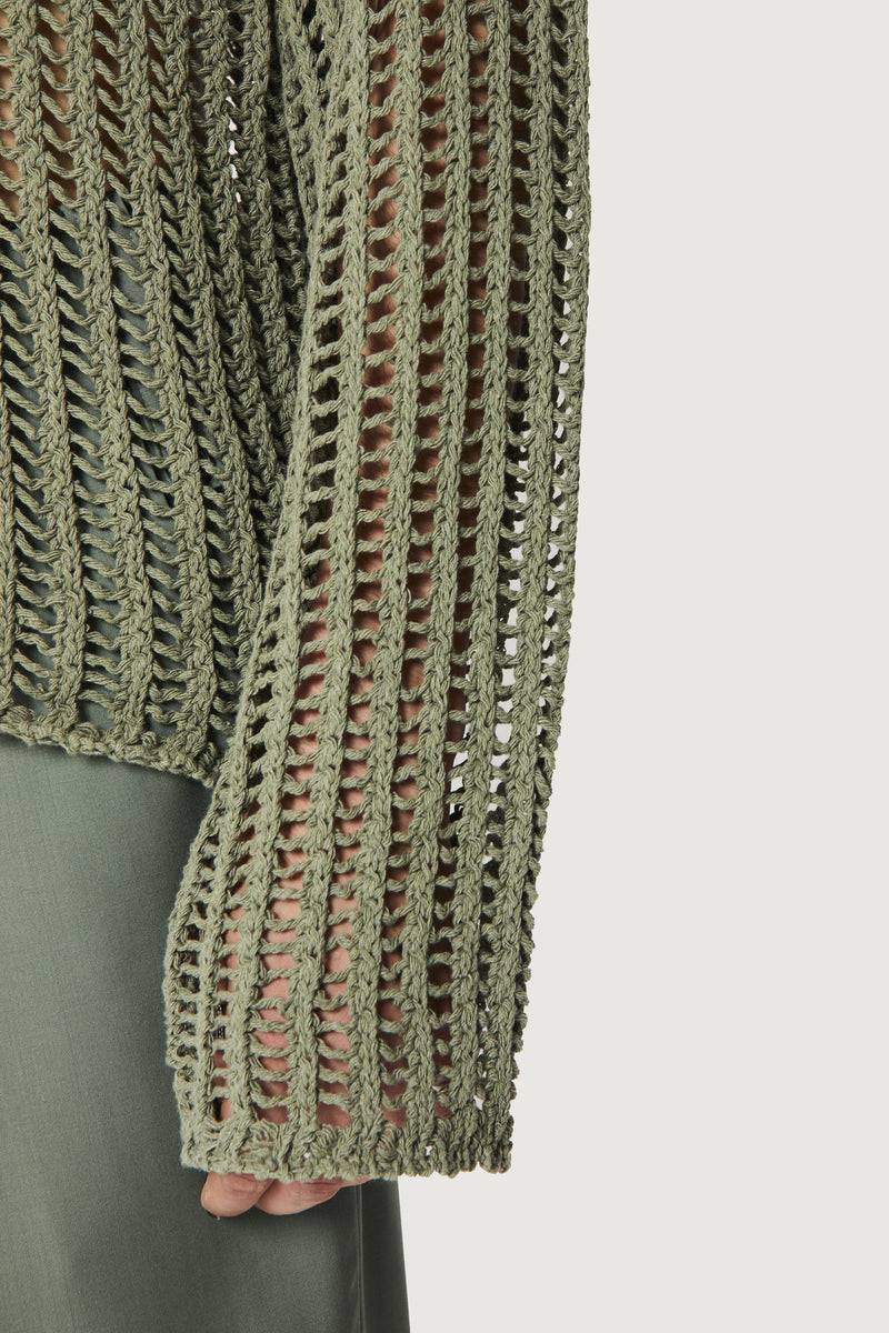Paura RAOUL SWEATER GREEN Fino Al -60%