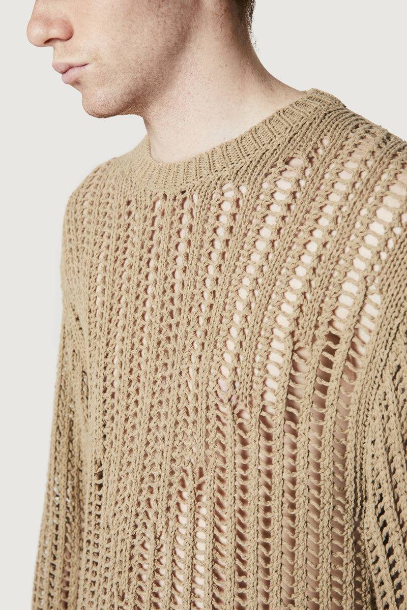 Paura RAOUL SWEATER MUD Shopping Online