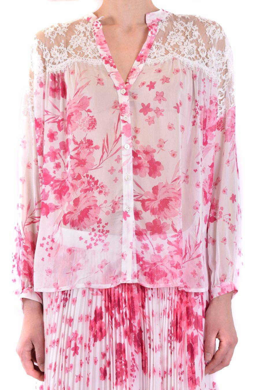ERMANNO SCERVINO Camicia Bianca in Viscosa da Donna Ermanno Scervino