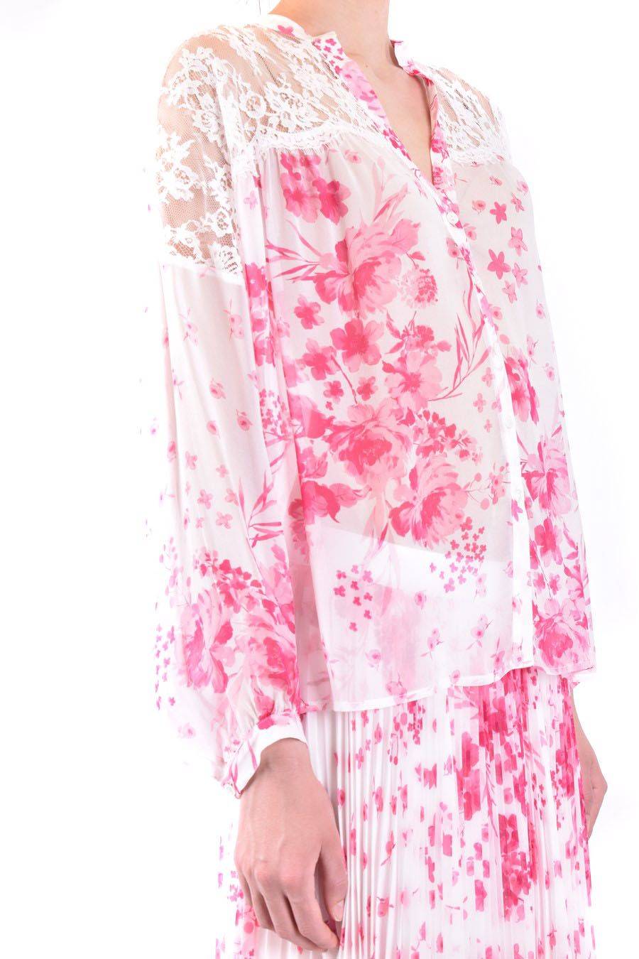 ERMANNO SCERVINO  Camicia Bianca in Viscosa da Donna Ermanno Scervino Saldi