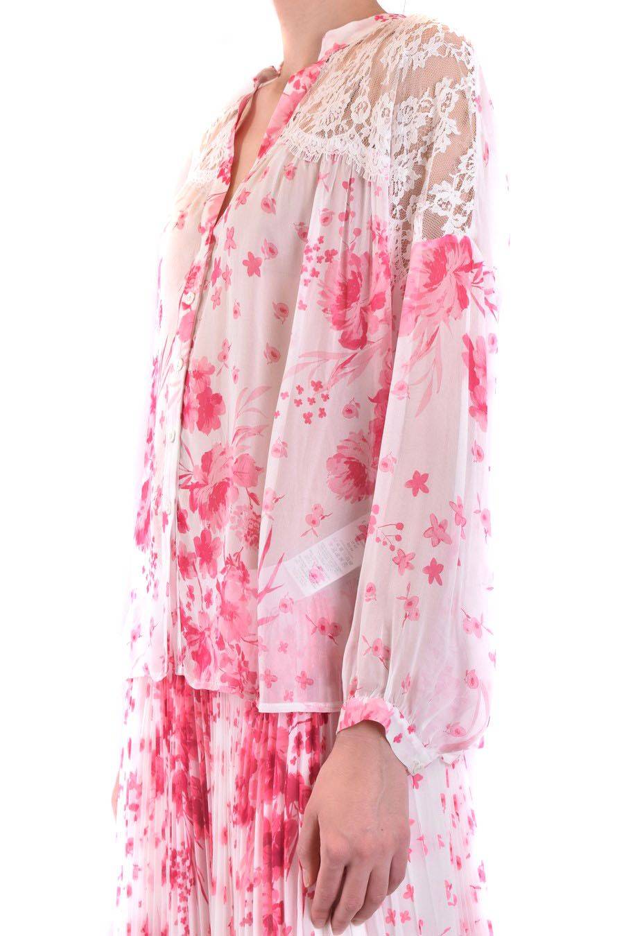 ERMANNO SCERVINO  Camicia Bianca in Viscosa da Donna Ermanno Scervino Saldi