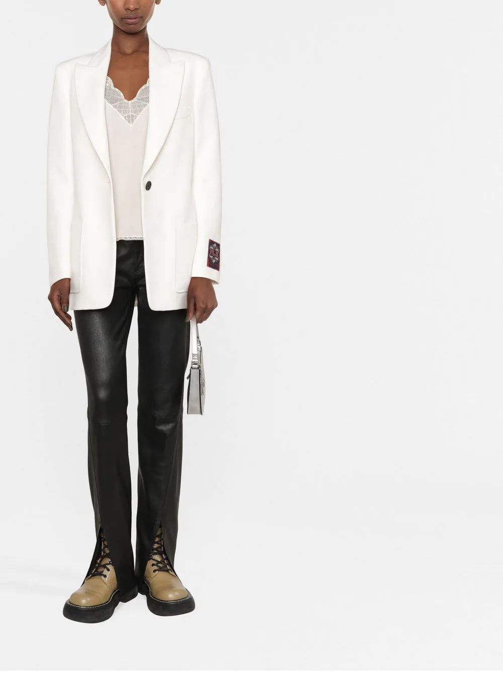 PHILOSOPHY DI LORENZO SERAFINI  Giacca Bianca da Donna Philosophy di Lorenzo Serafini Offerte
