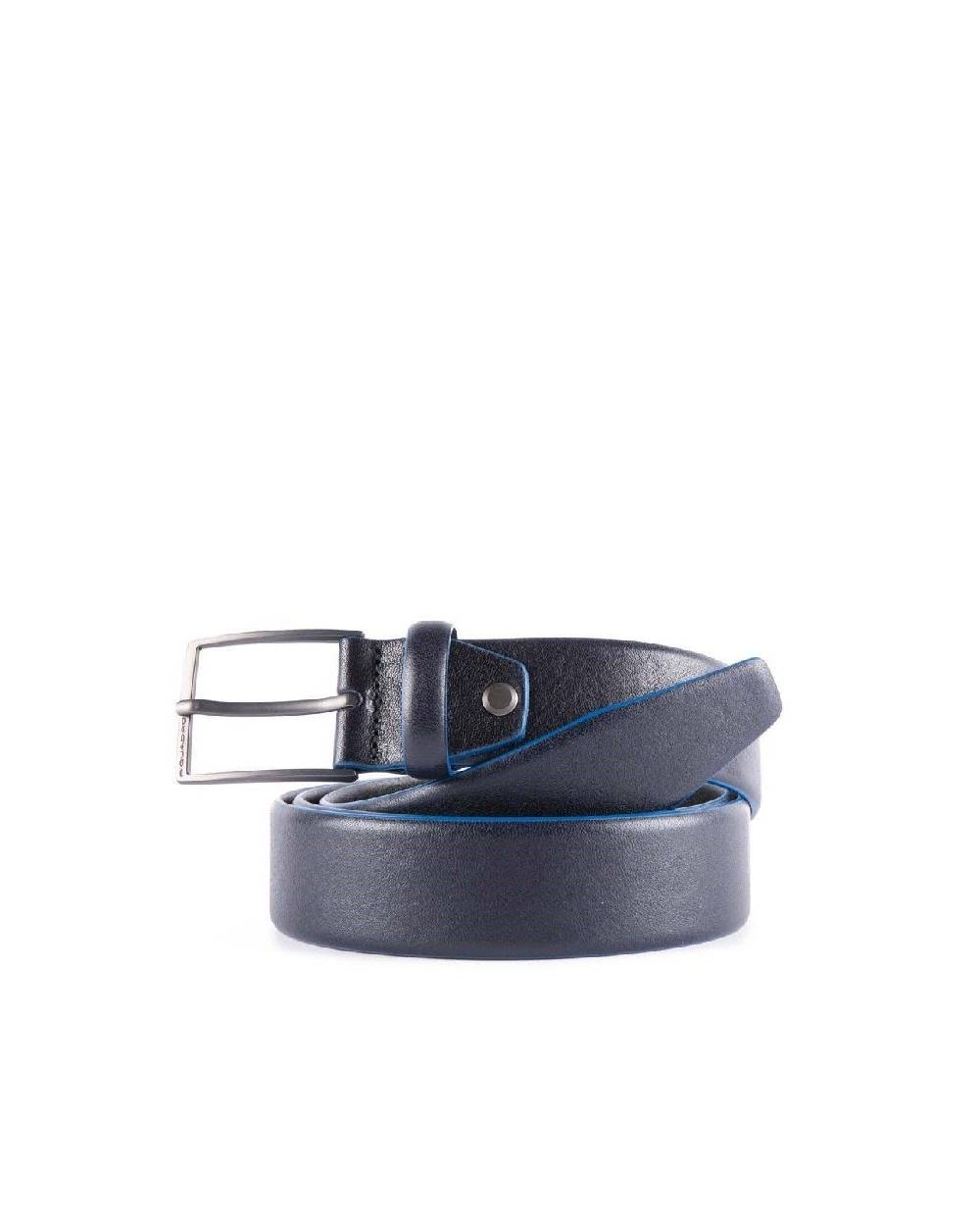 PIQUADRO  Cintura Uomo Pelle Blu Piquadro - Stile Raffinato Qualità