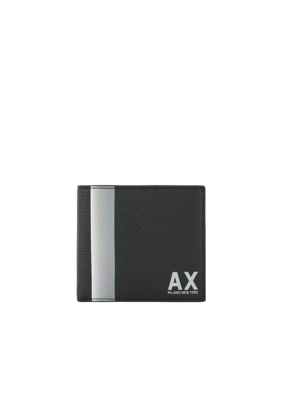 ARMANI EXCHANGE Portafoglio Nero in Poliestere da Uomo Armani Exchange
