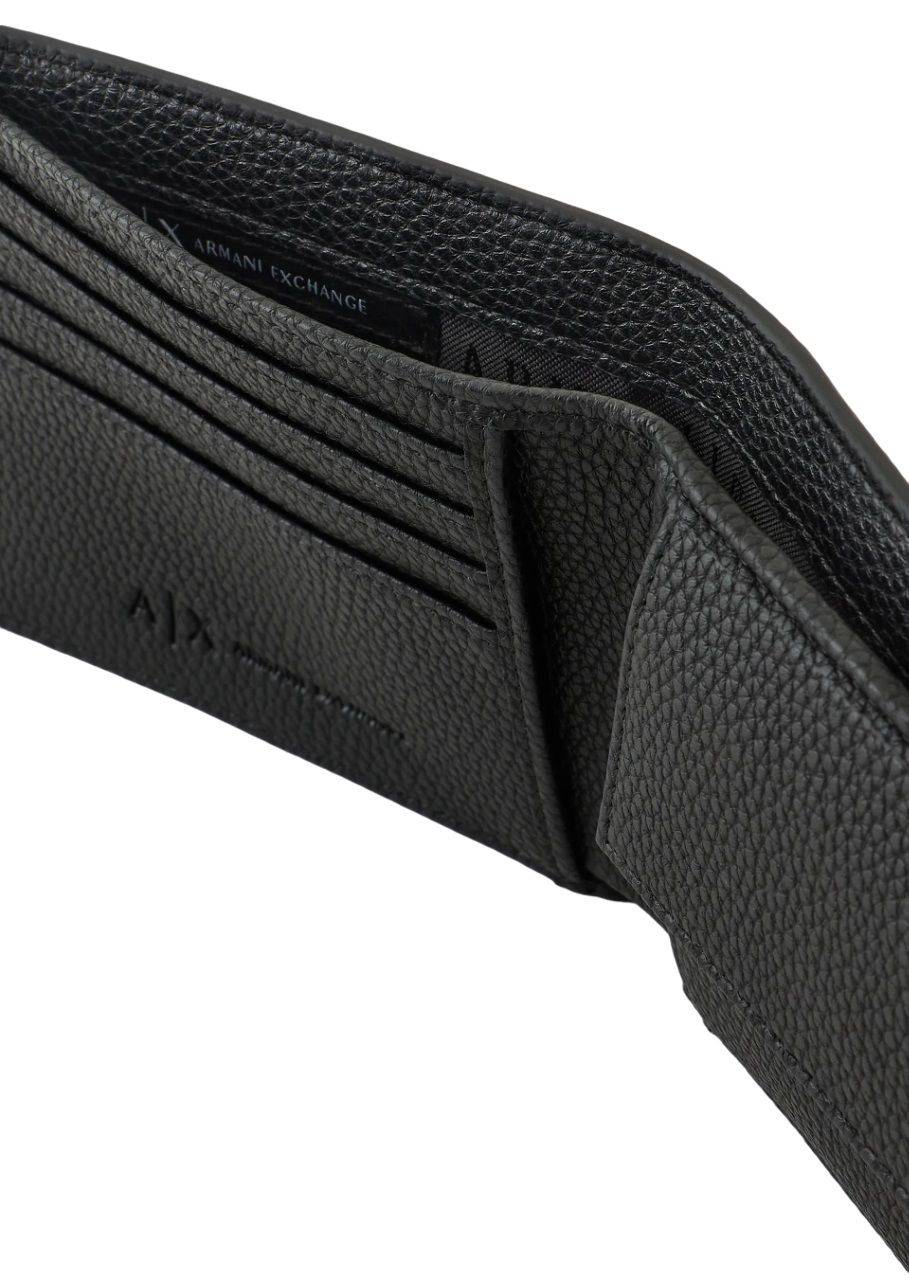 ARMANI EXCHANGE  Portafoglio Nero in Poliestere da Uomo Armani Exchange Soddisfazione Garantita