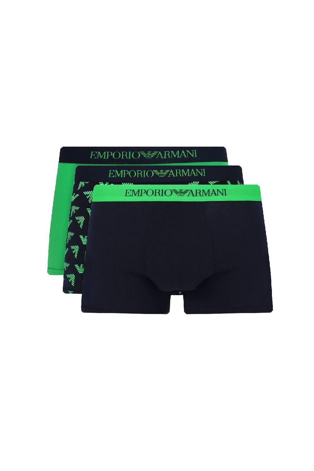 EMPORIO ARMANI Pack da 3 Boxer Emporio Armani Uomo in Cotone Multicolore