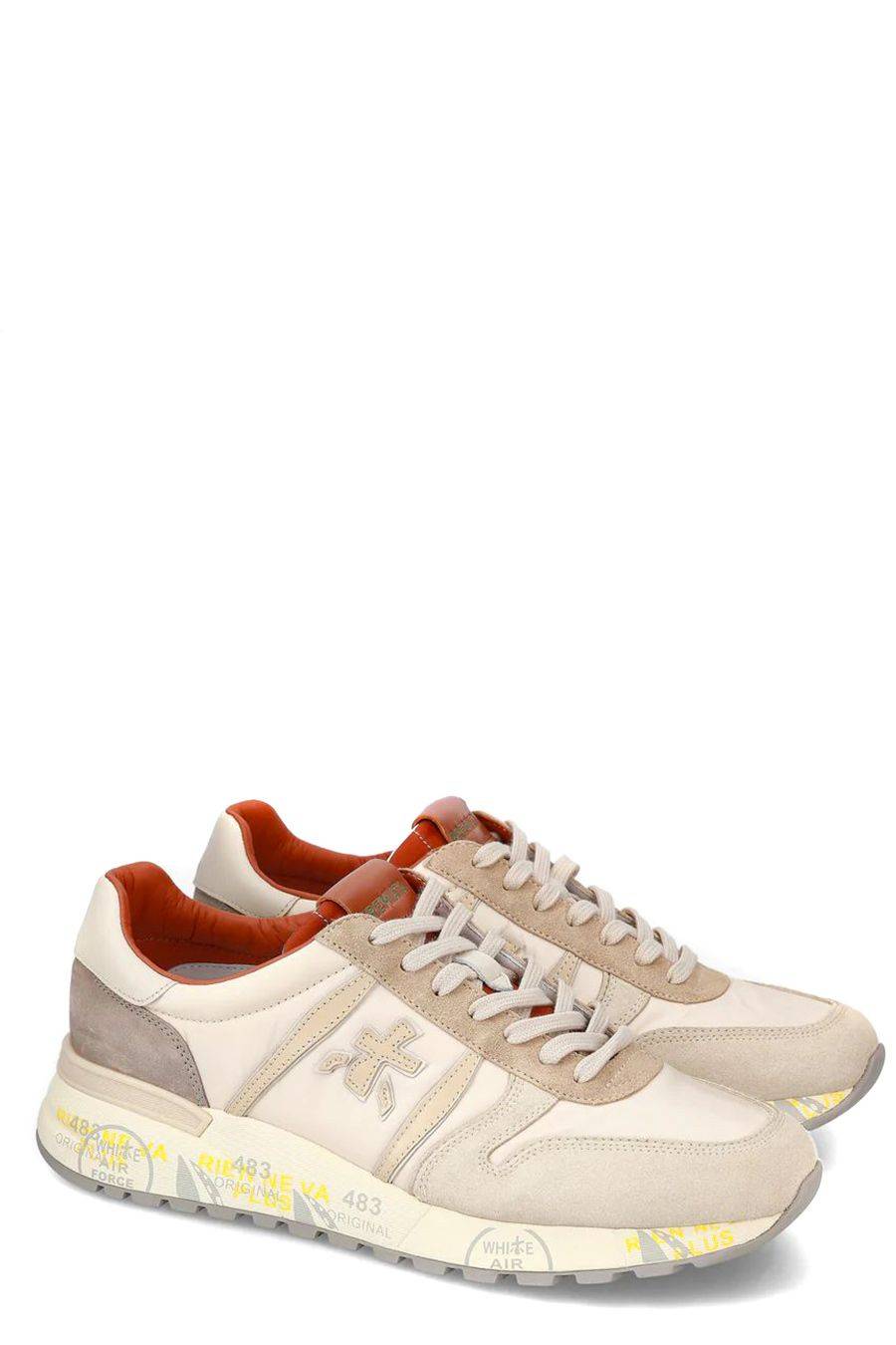 PREMIATA  Sneakers in Pelle Uomo PREMIATA LANDERVAR Multicolor Saldi