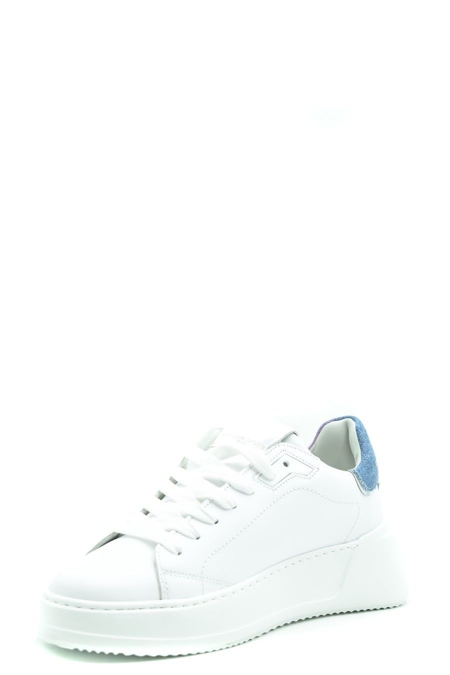 PHILIPPE MODEL  Sneakers Philippe Model da Donna in Pelle Bianca Spedizione Gratuita