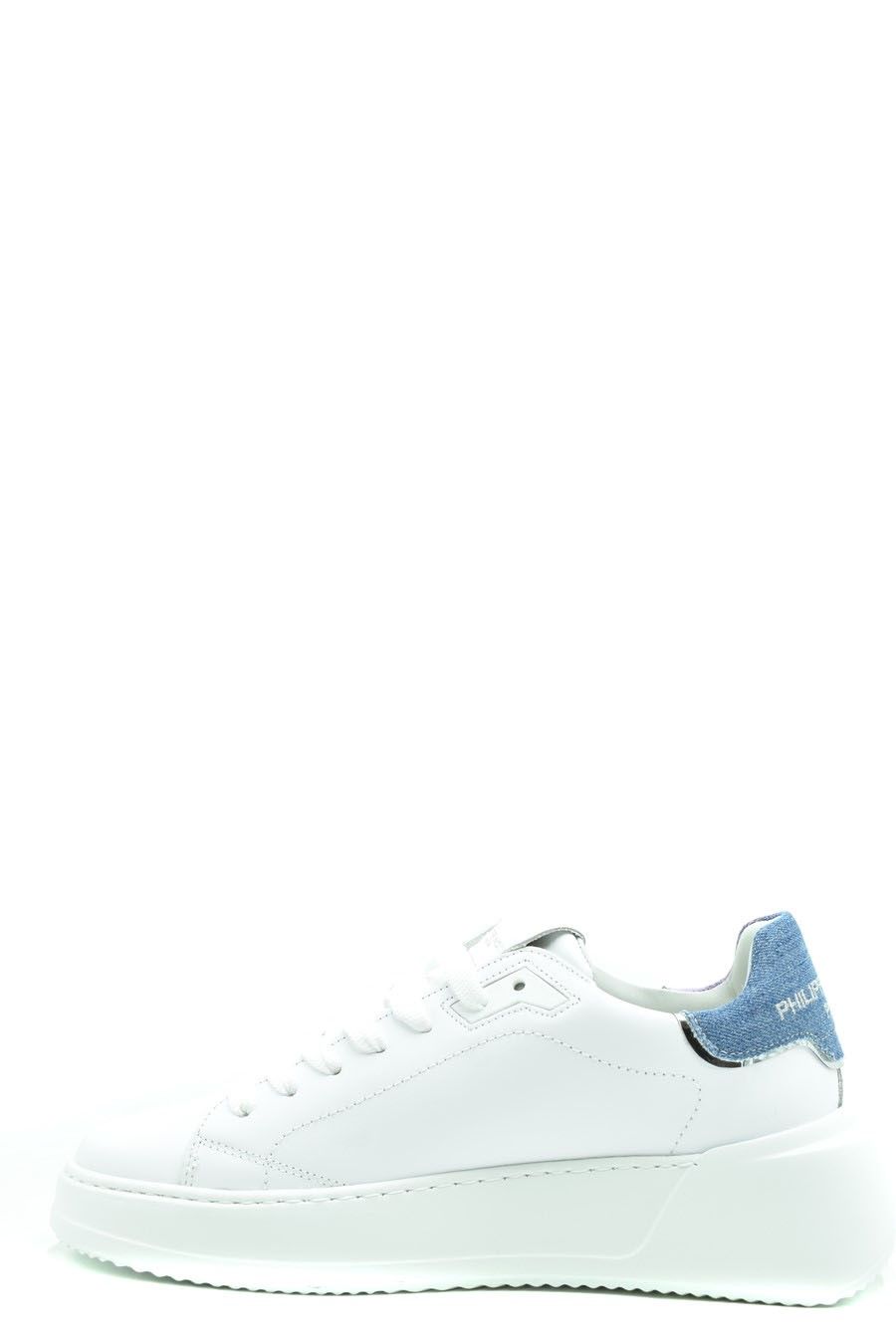 PHILIPPE MODEL  Sneakers Philippe Model da Donna in Pelle Bianca Spedizione Gratuita