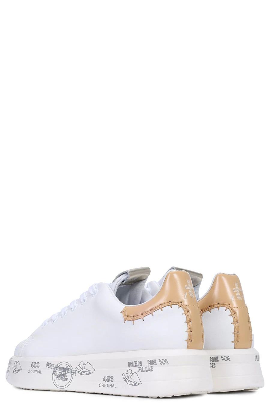 PREMIATA  Sneakers di Pelle Multicolore Premiata BELLEVAR6711 per Donne Comprane uno, ottenene uno gratis