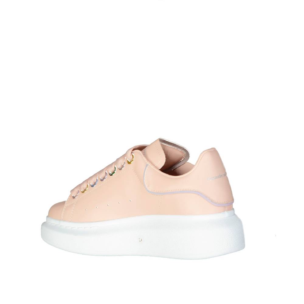 ALEXANDER MCQUEEN  Sneakers Oversize in Pelle Rosa Alexander McQueen Consegna Veloce