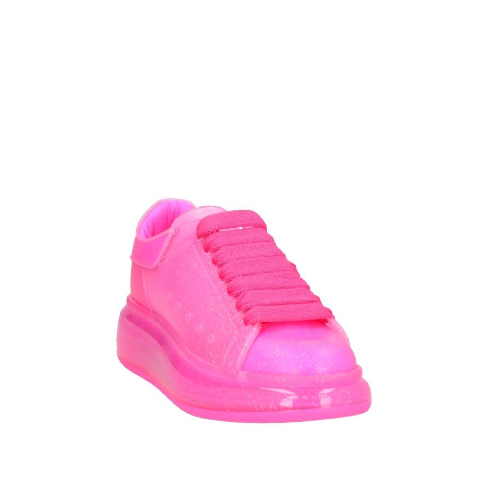 ALEXANDER MCQUEEN  Sneakers Oversize Glitter Rosa di Alexander McQueen Ritorno libero