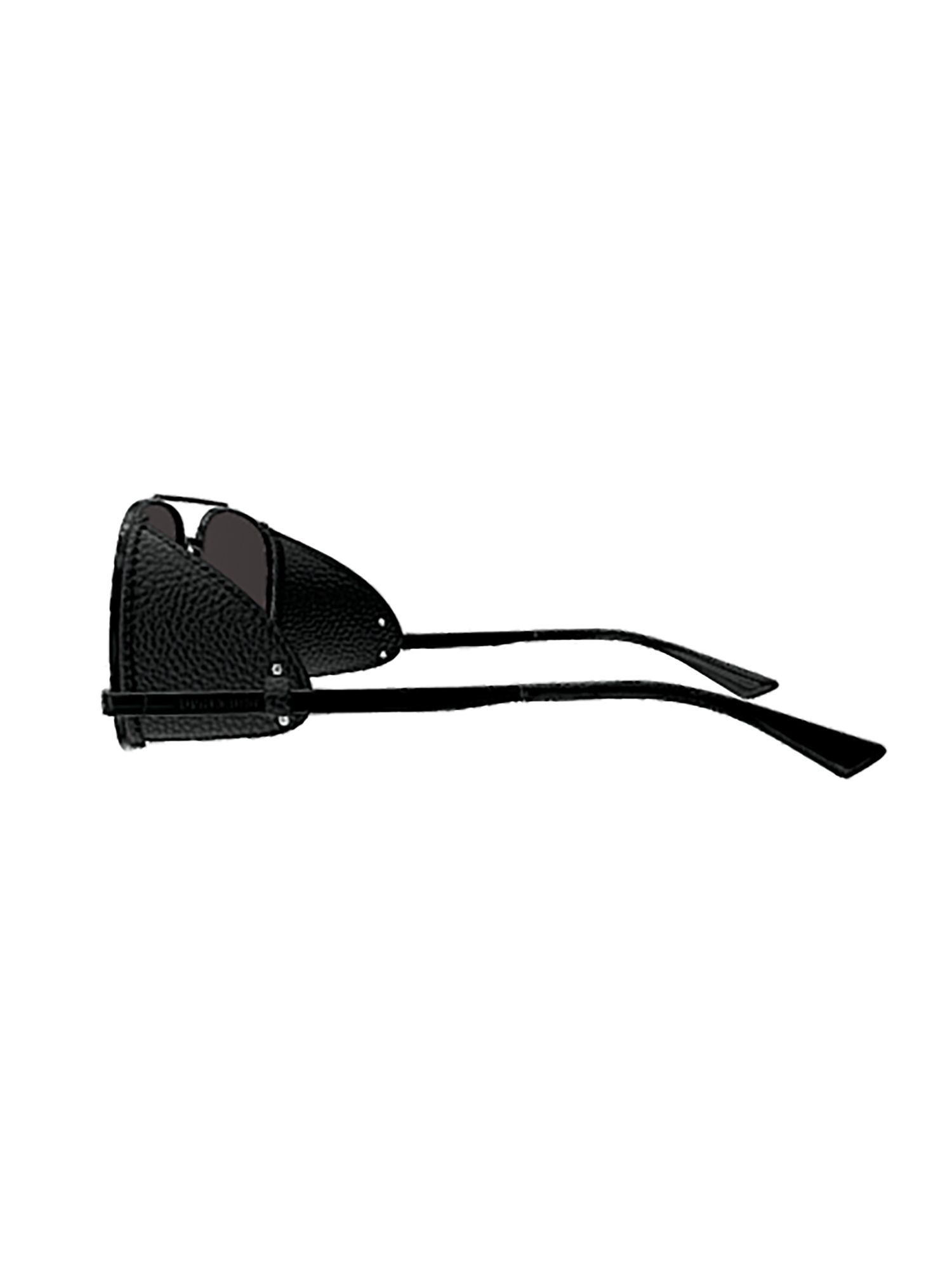 SAINT LAURENT  Occhiali da Sole Neri SAINT LAURENT SL 653 con Spoiler in Pelle per Donna Soddisfazione Garantita