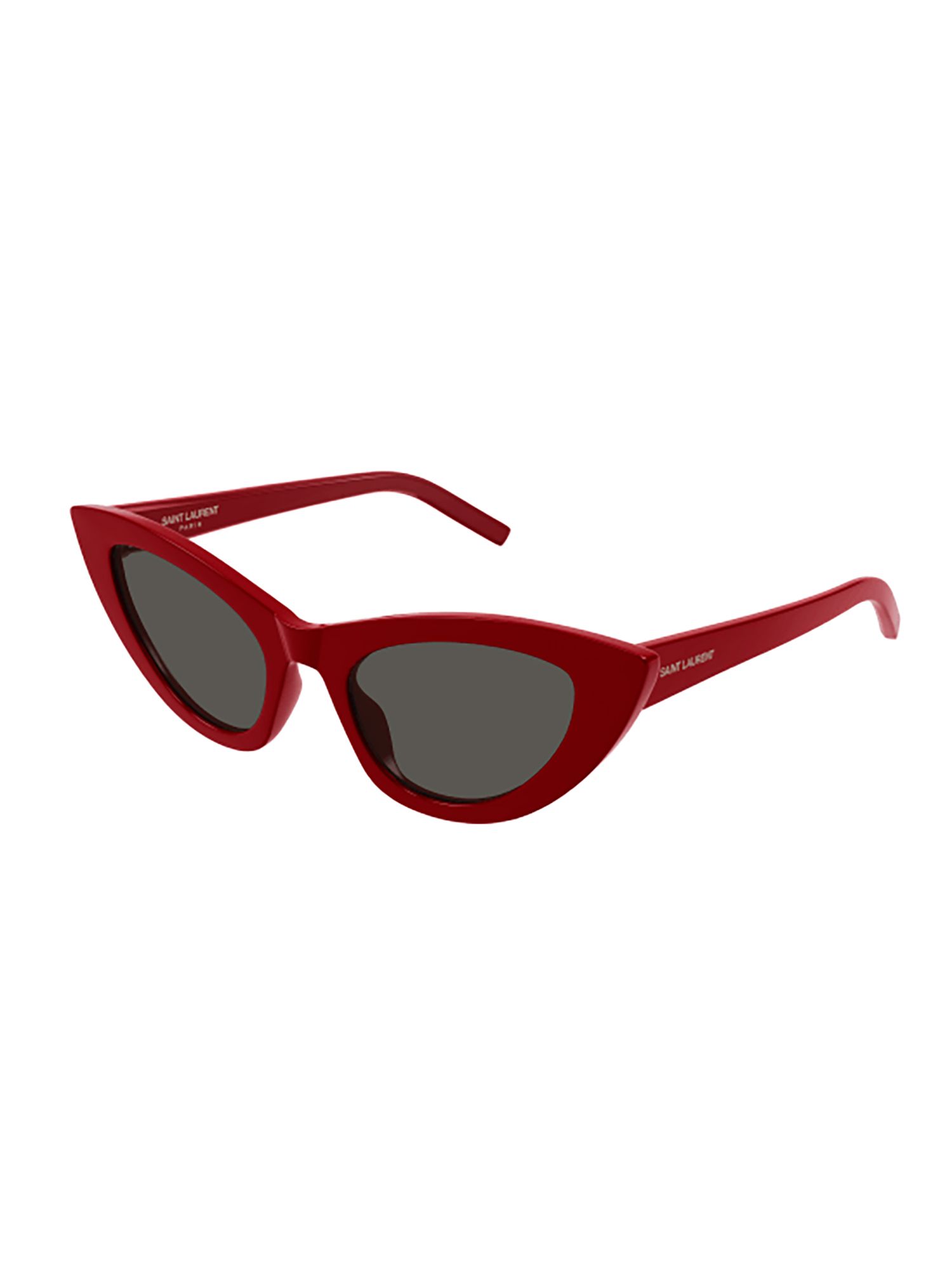 SAINT LAURENT  Occhiali da Sole Saint Laurent SL 213 Lily in Acetato Rosso - Donna Qualità Garantita