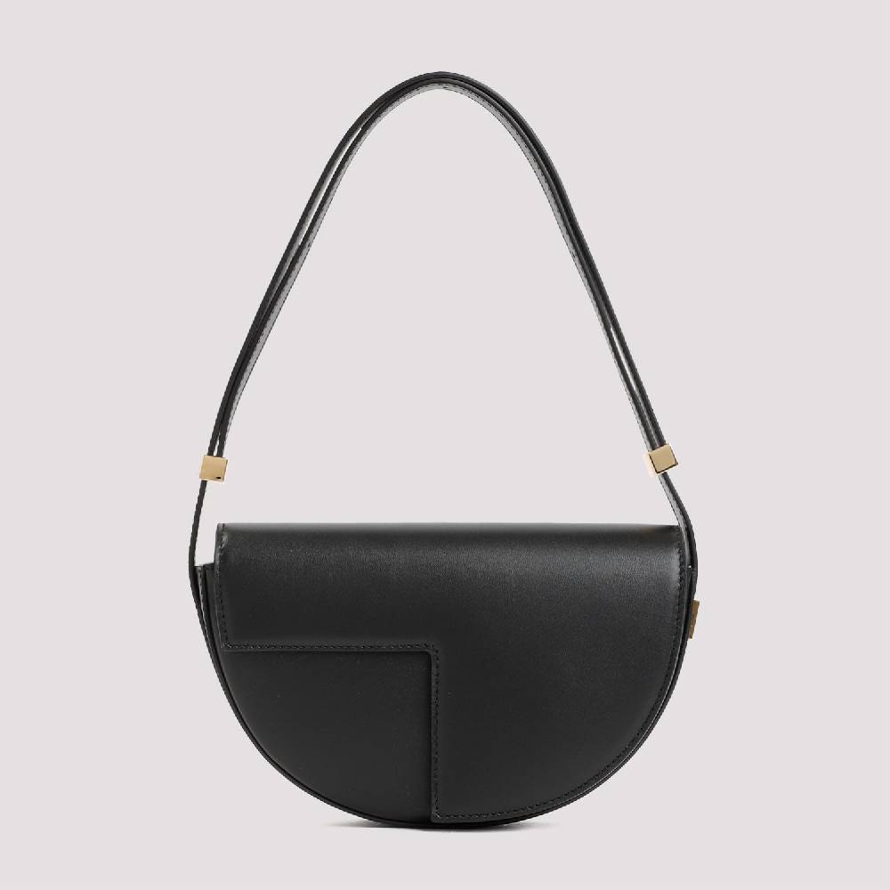 PATOU  Borsa a Spalla Patou Nappa Nera Petite Online