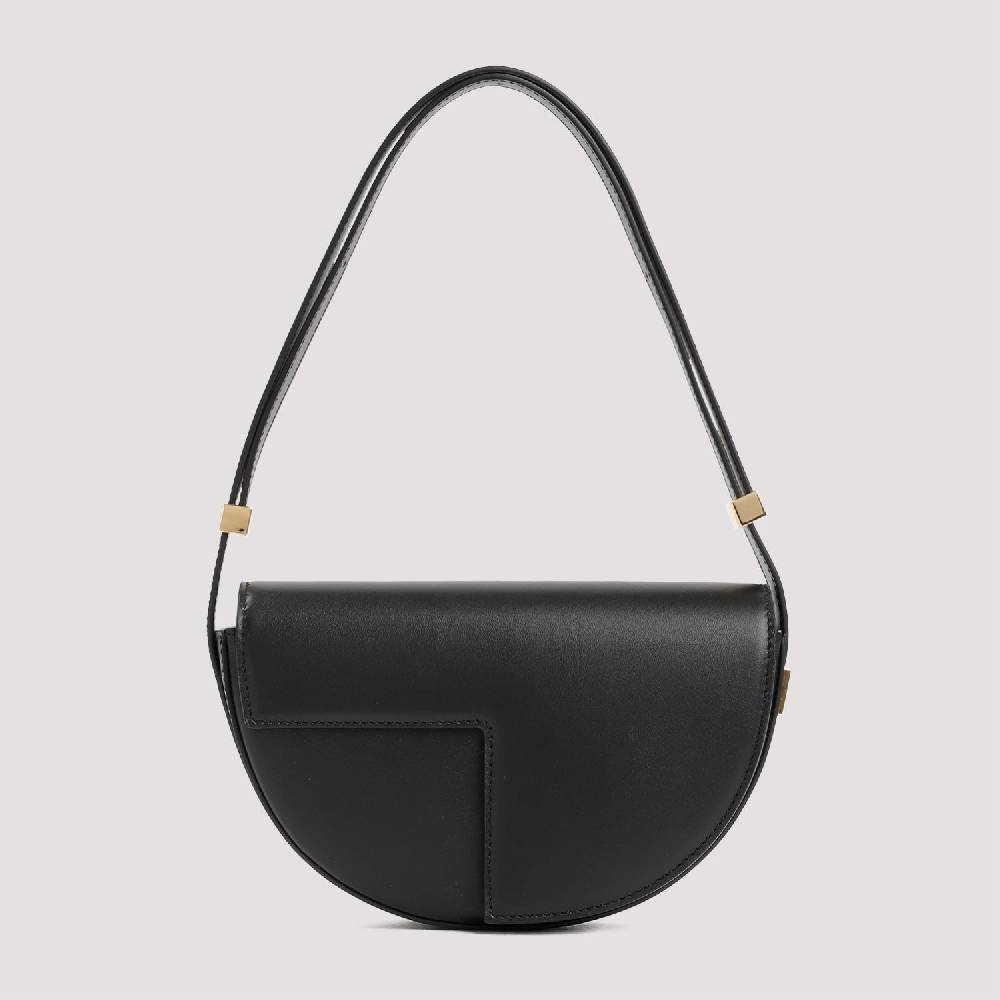 PATOU  Borsa a Spalla Patou Nappa Nera Petite Online