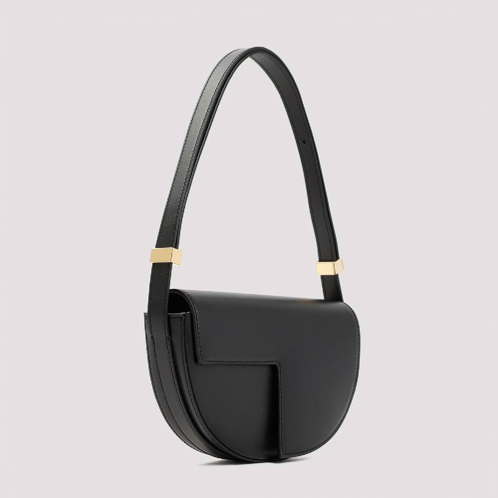 PATOU  Borsa a Spalla Patou Nappa Nera Petite Online