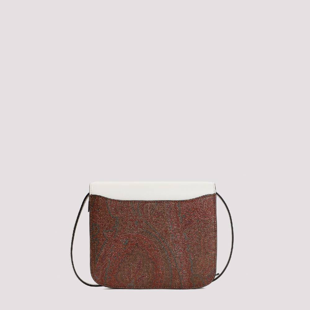 ETRO  Borsa Tracolla ETRO Paisley in Pelle Bianca Offerte