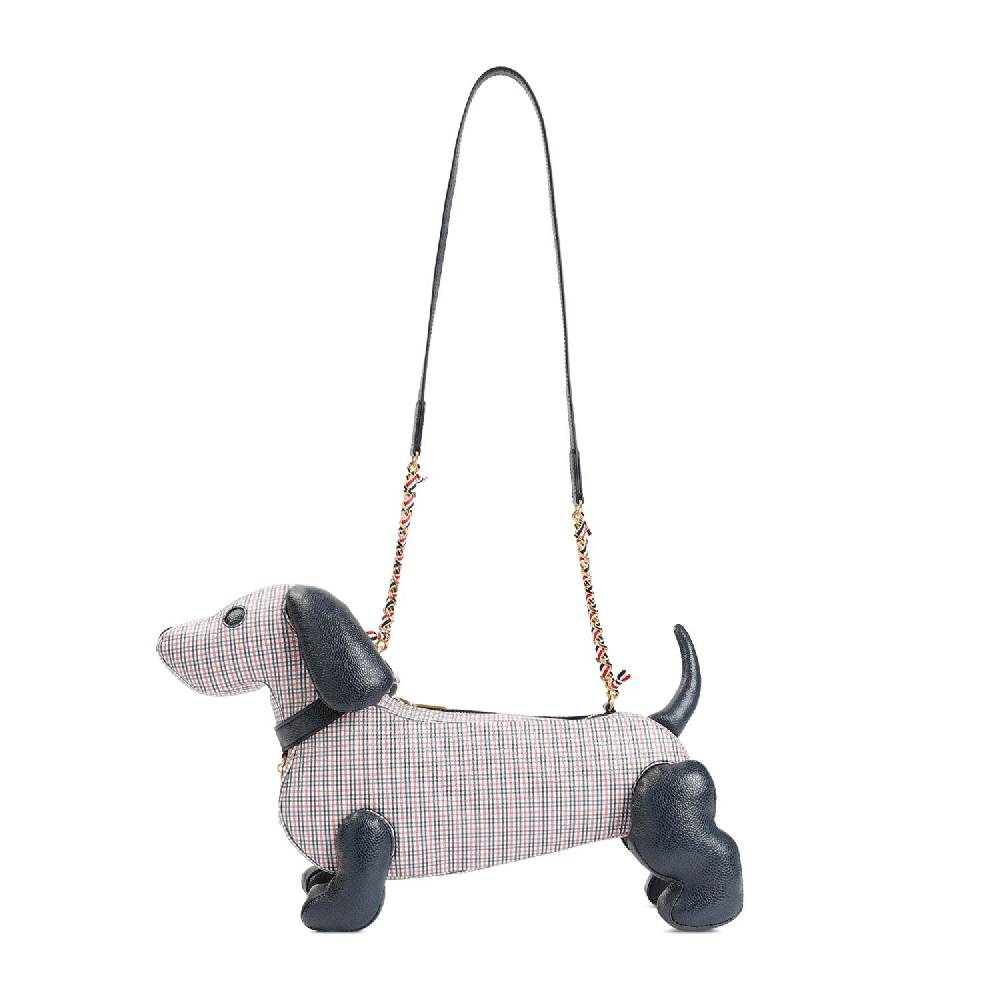 THOM BROWNE  Borsa a Mano Hector in Pelle Multicolore di Thom Browne Vendite Flash