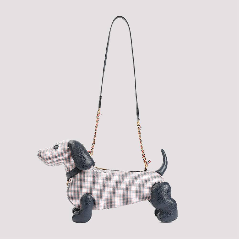 THOM BROWNE  Borsa a Mano Hector in Pelle Multicolore di Thom Browne Vendite Flash