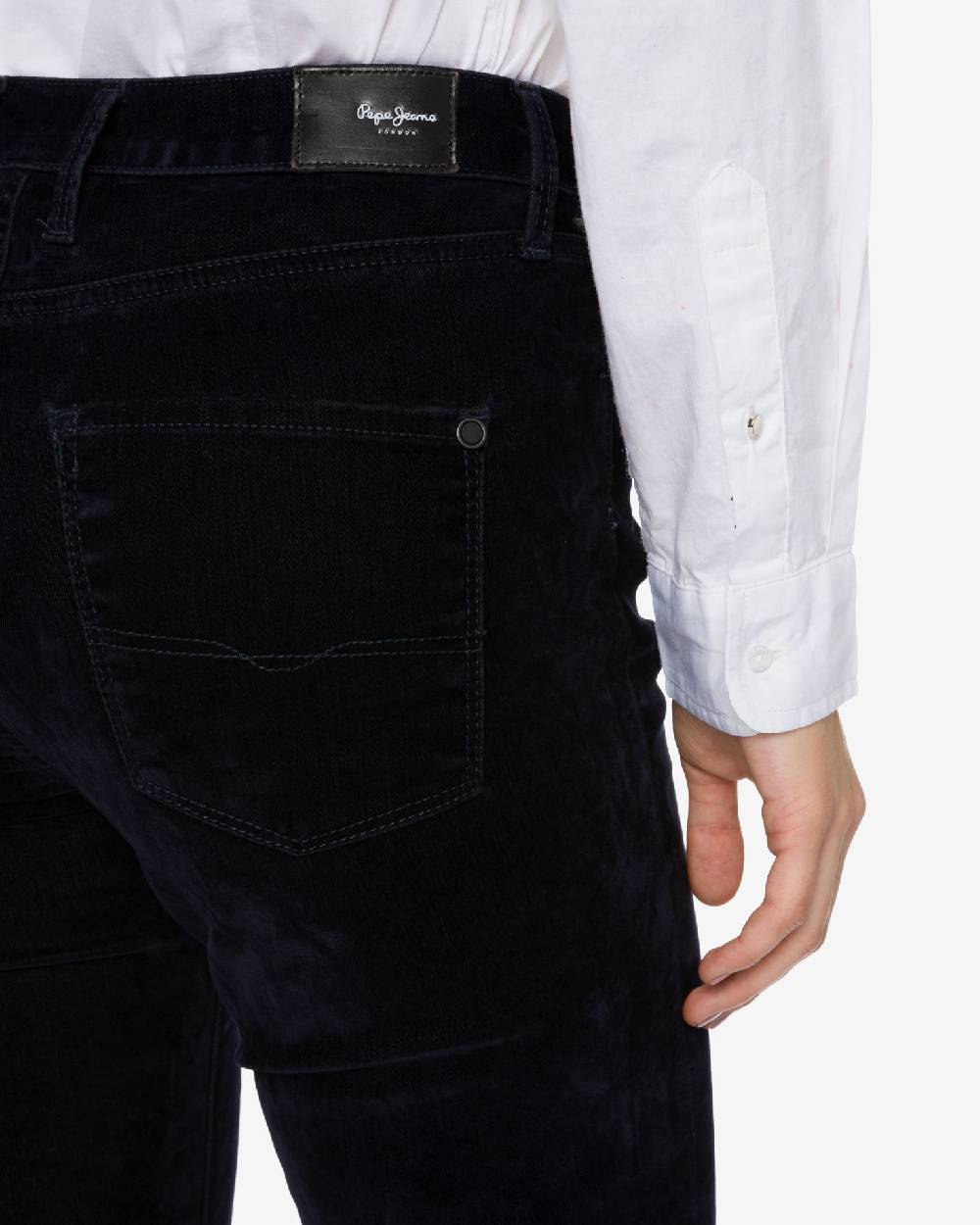PEPE JEANS  Pantaloni di Cotone Blu da Donna Pepe Jeans Qualità