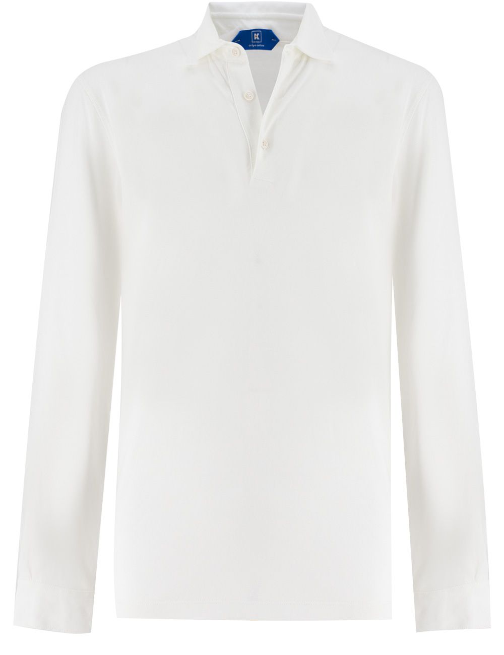 KIRED  Polo da Uomo in Cotone Bianco KIRED - Vestibilità Normale Online