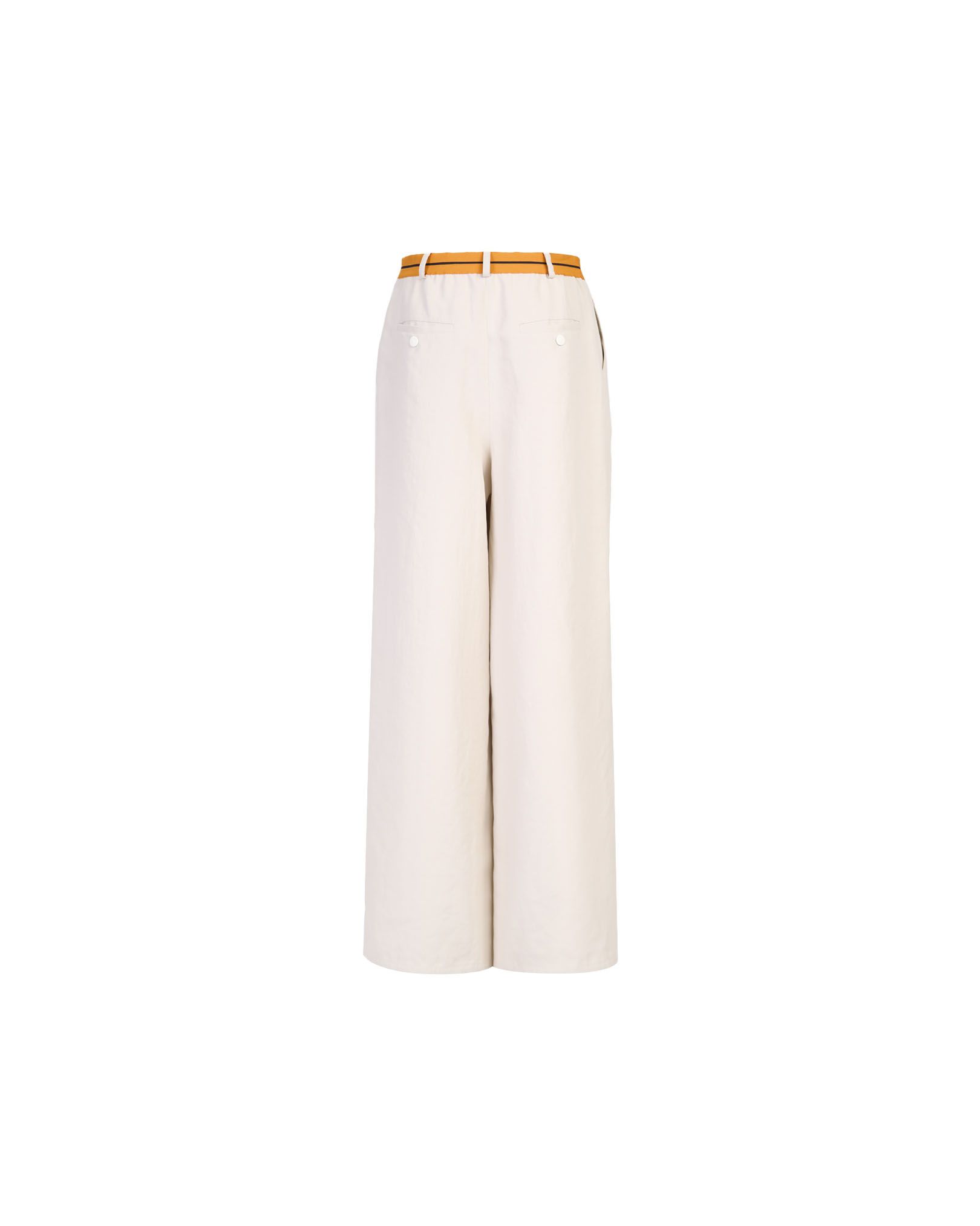 TAKATURNA  Pantaloni Ampio Beige Chiaro & Arancione di TAKATURNA Saldi Di Fabbrica