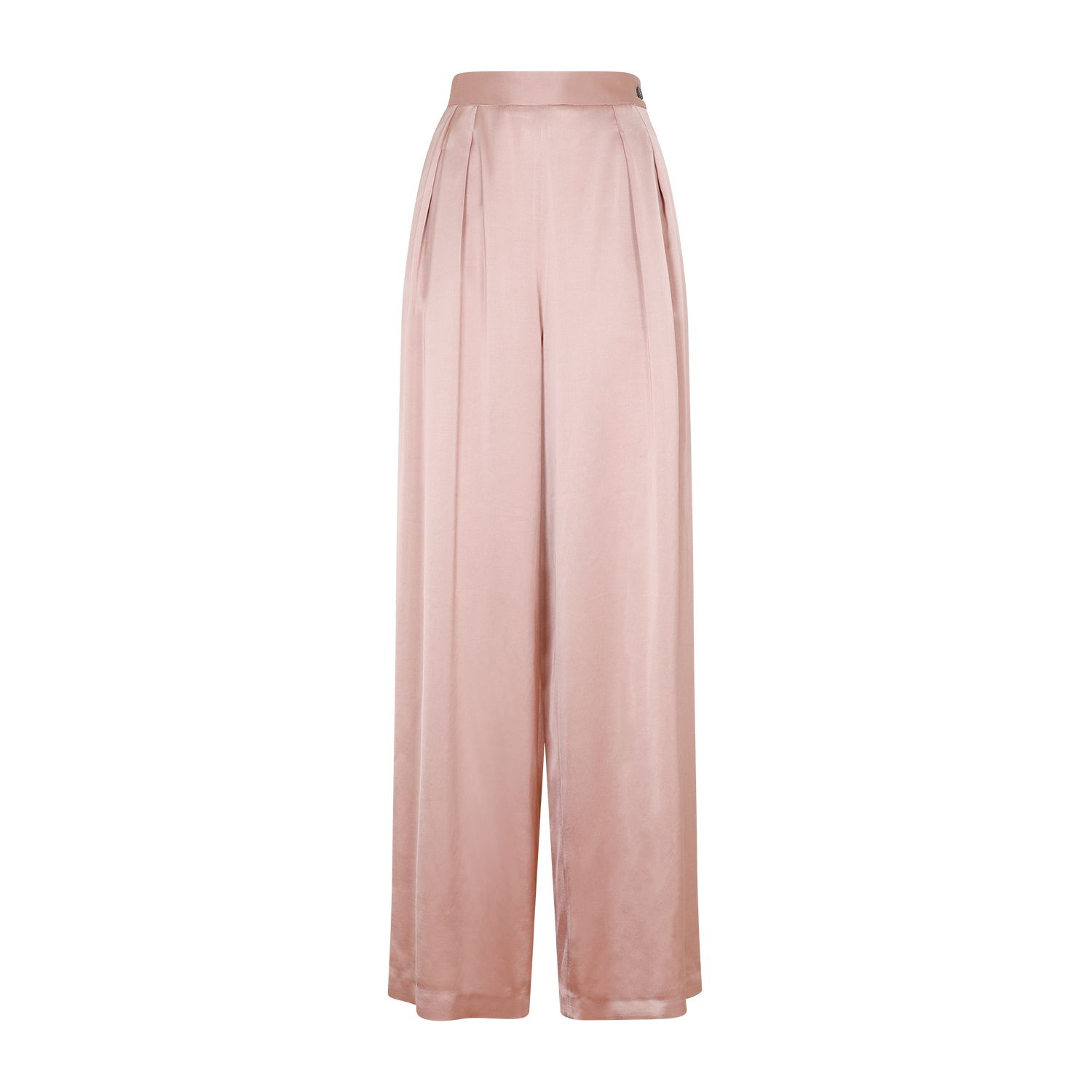 FABIANA FILIPPI Pantaloni Eleganti Alti in Misto Lana Rosa & Viola Fabiana Filippi