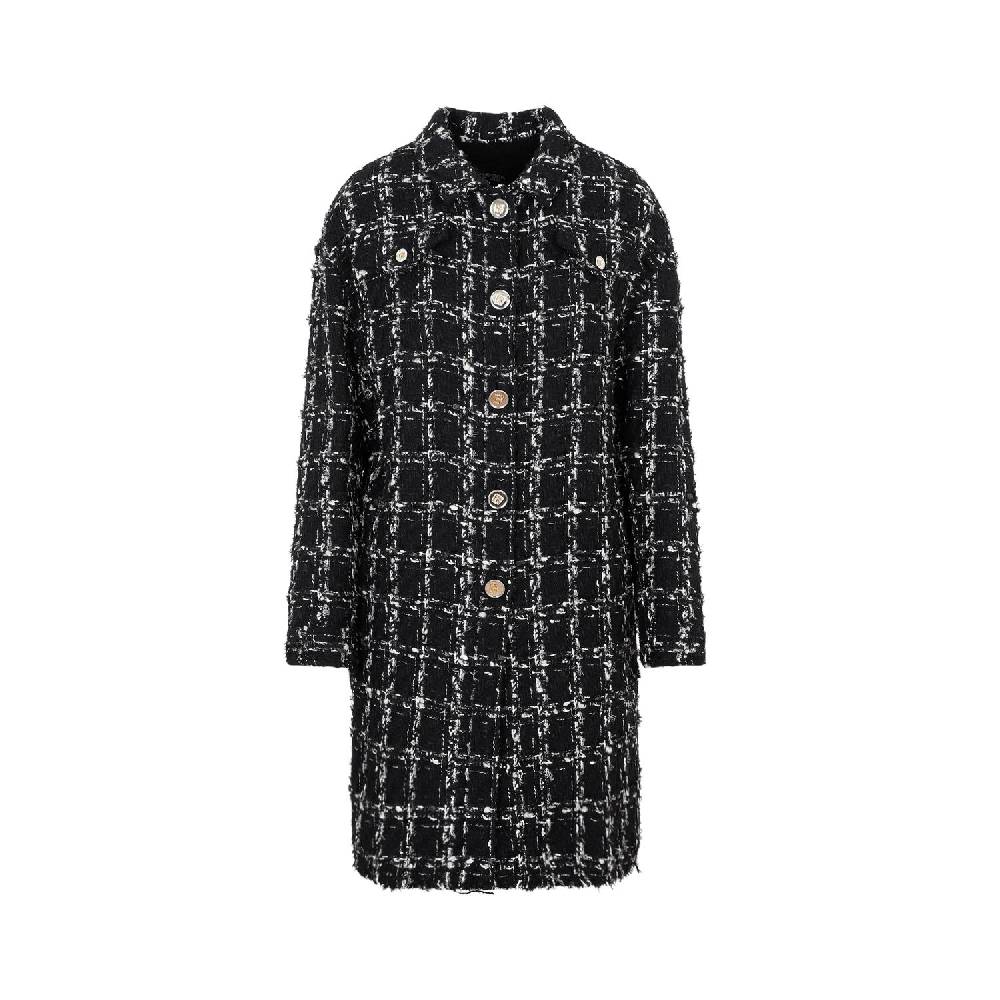 GIAMBATTISTA VALLI  Cappotto Bouclé a Quadri Giambattista Valli Donna In Linea