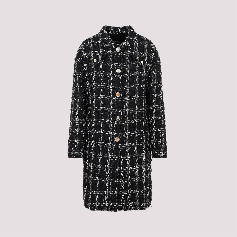 GIAMBATTISTA VALLI  Cappotto Bouclé a Quadri Giambattista Valli Donna In Linea