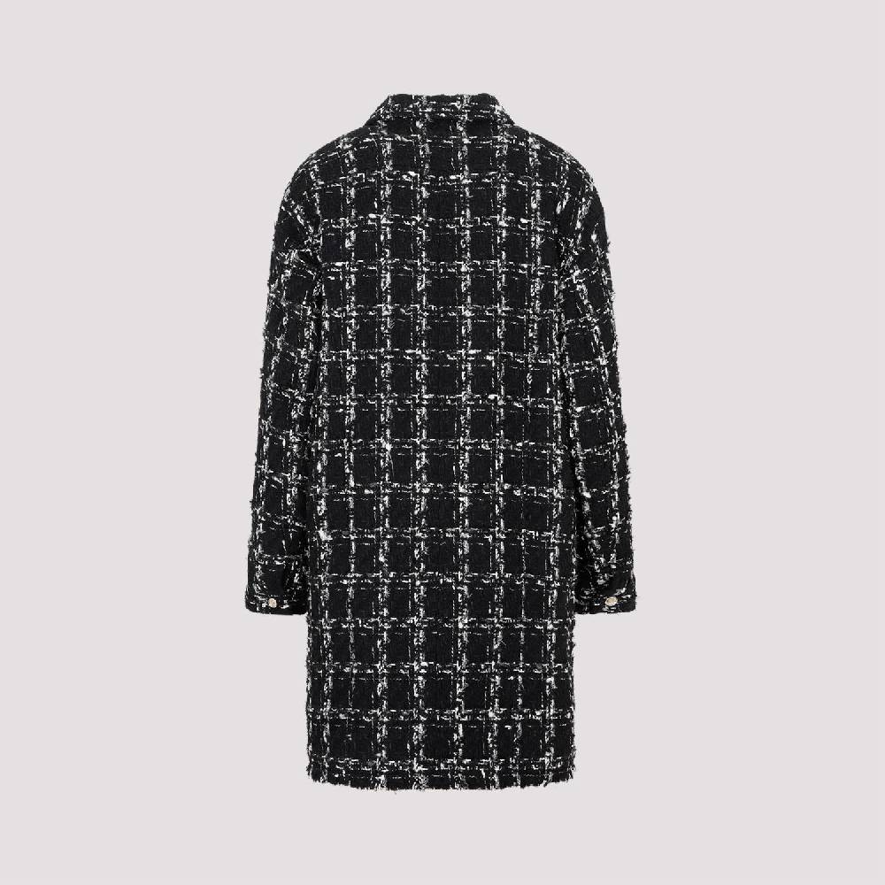 GIAMBATTISTA VALLI  Cappotto Bouclé a Quadri Giambattista Valli Donna In Linea