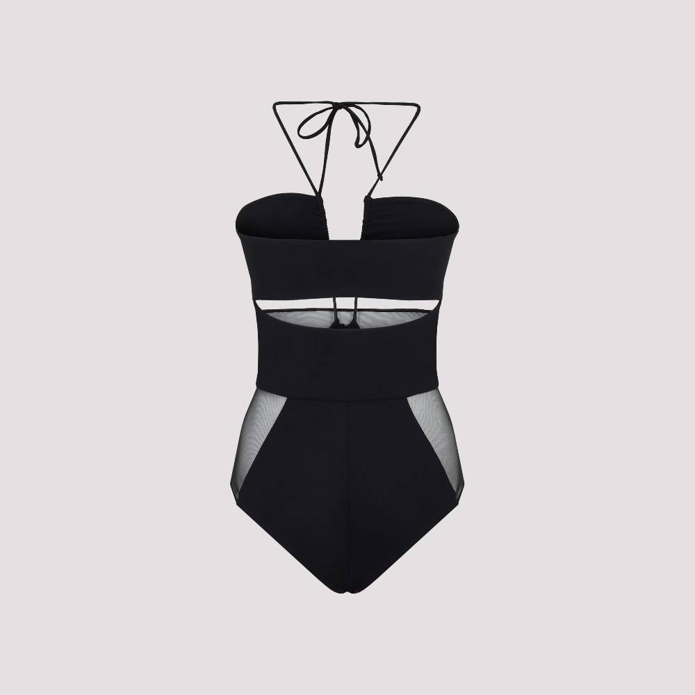 NENSI DOJAKA  Costume Intero Nero con Tagli Nensi Dojaka Fino al 60% di sconto