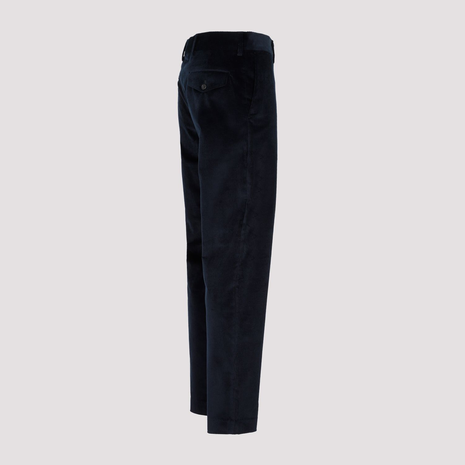 PAUL SMITH  Pantaloni in Velluto Cotone e Lana Blu Navy Paul Smith Fino al 65% di sconto