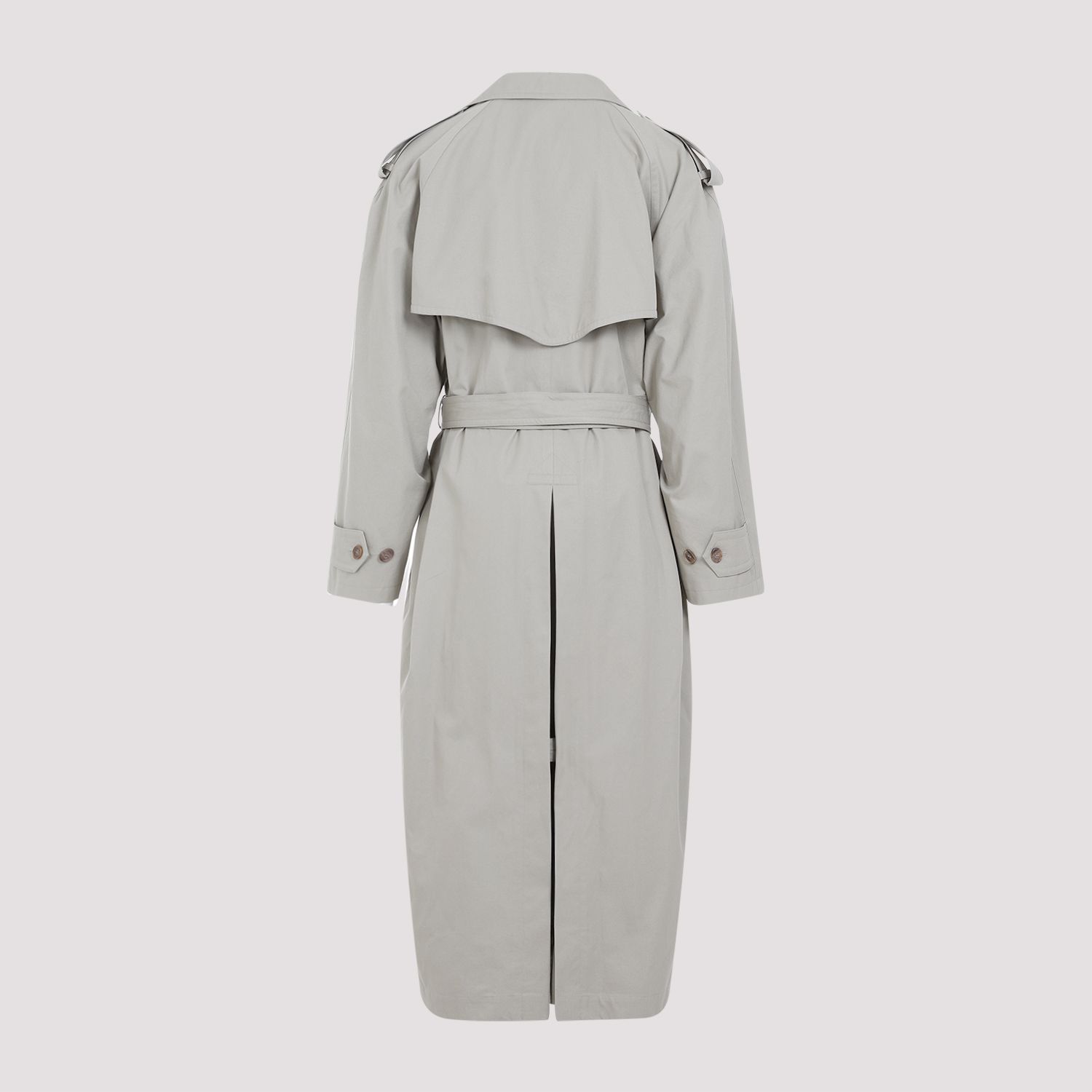 BALENCIAGA  Cappotto Cotone Beige Militare Balenciaga Donna Only for today