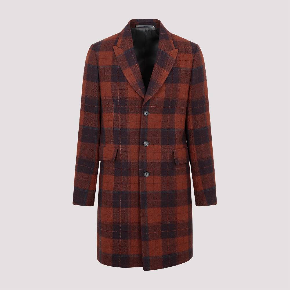 PAUL SMITH  Soprabito di Lana Rosso da Uomo Paul Smith Sostegno trimestrale