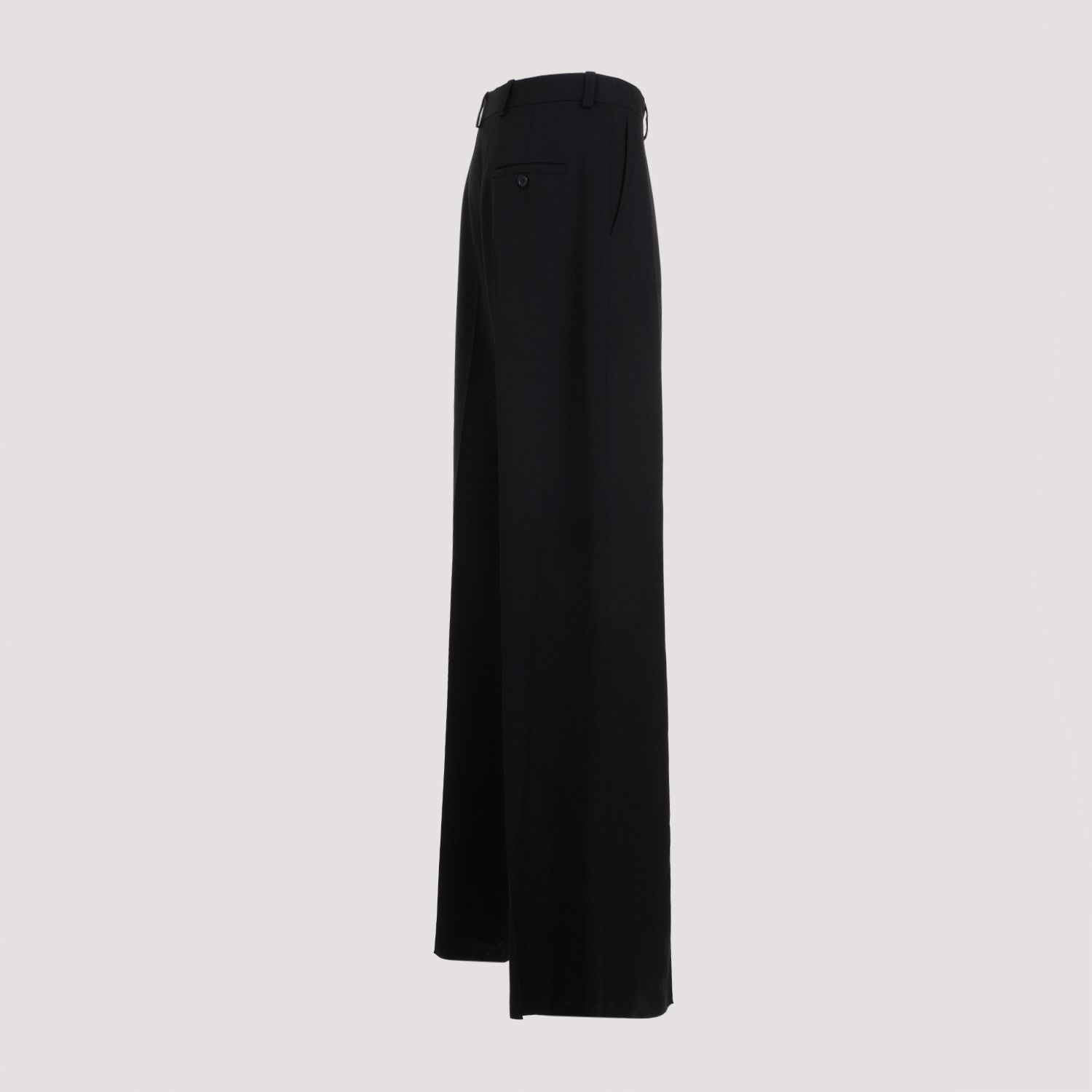 BALENCIAGA  Pantaloni di Lana Neri Balenciaga Uomo Fino al 55% di sconto