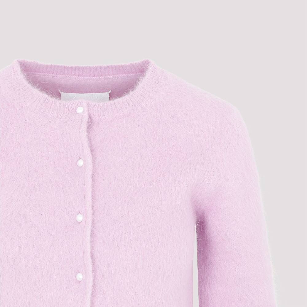 MAISON MARGIELA  Cardigan in Angora Rosa e Viola MAISON MARGIELA In vendita