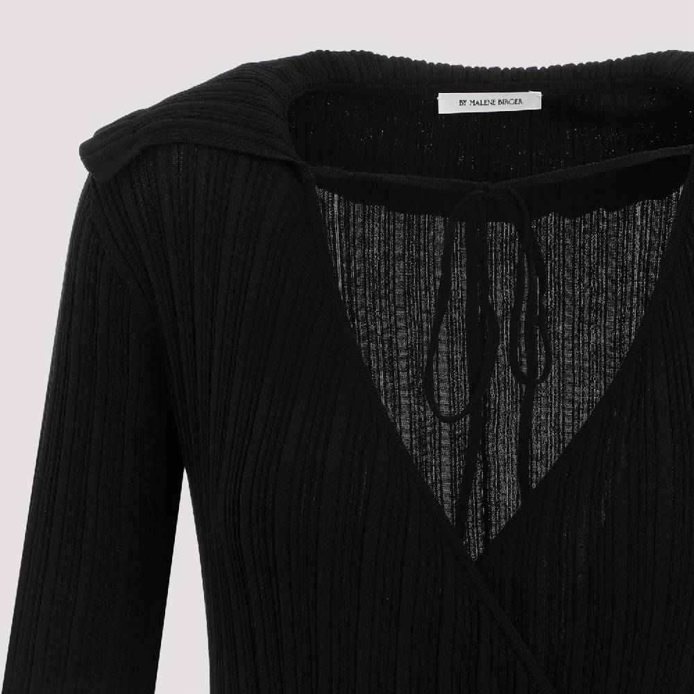 BY MALENE BIRGER  Abito Nero in Cotone Gianina di By Malene Birger Italy