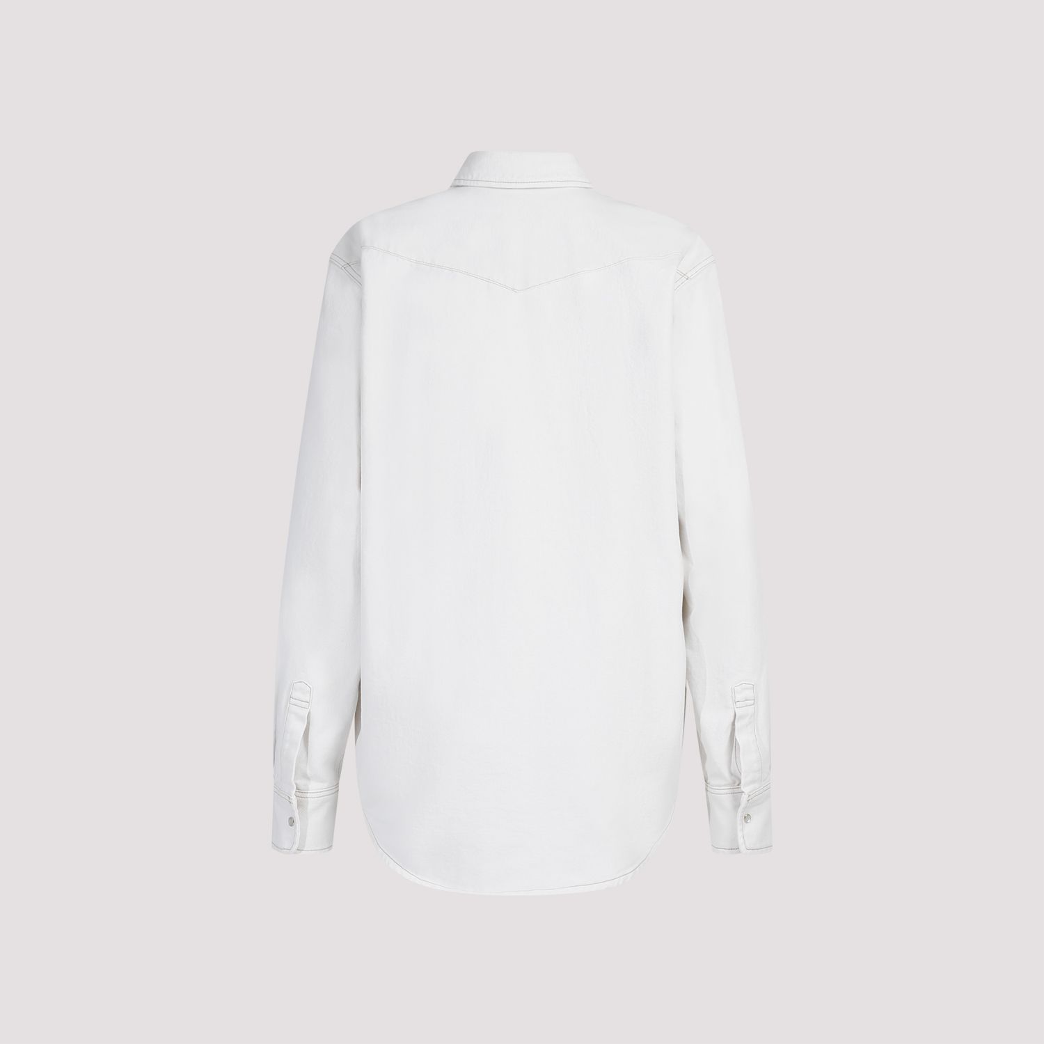 BALLY  Camicia Classica da Donna BALLY in Cotone Color Osso Qualità