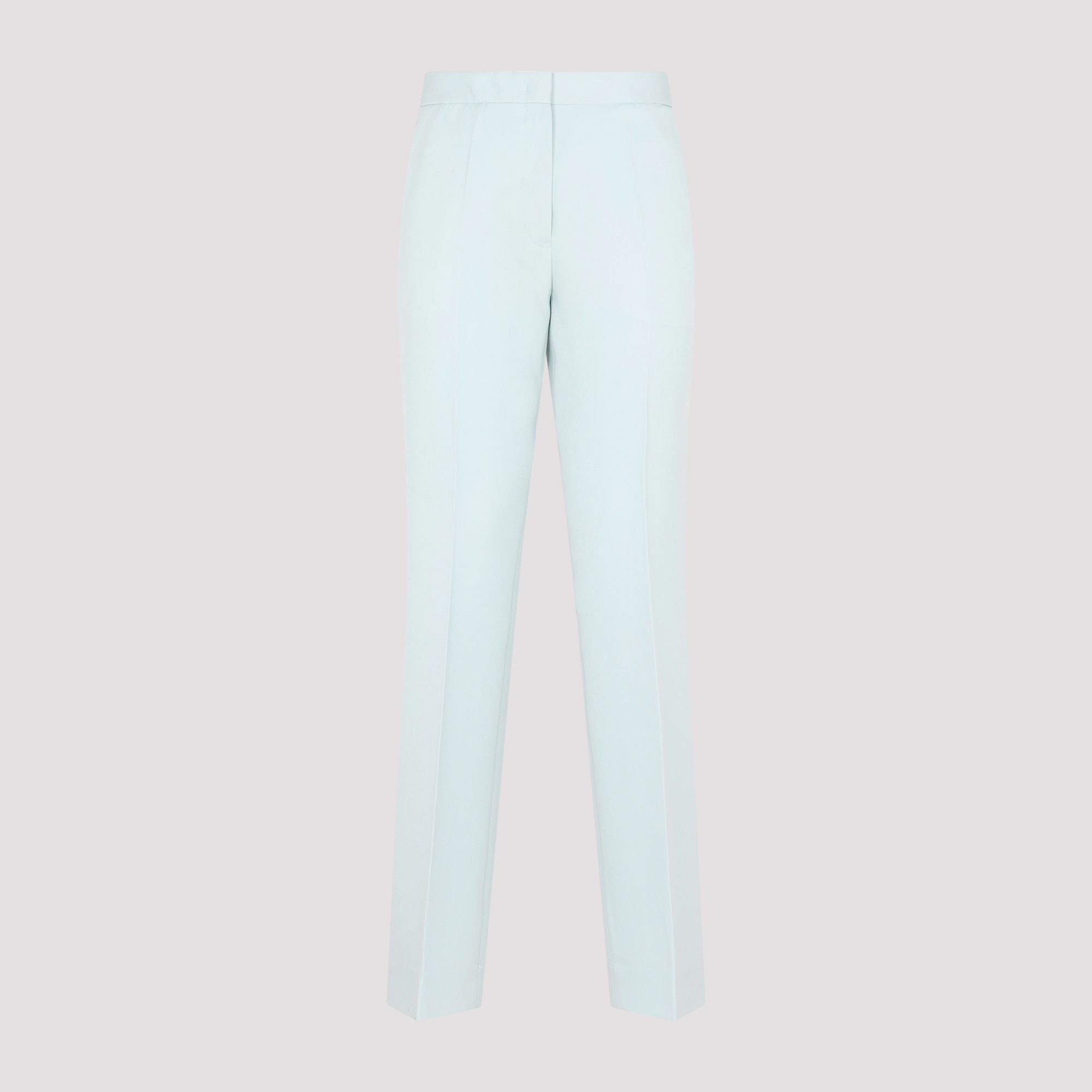 JIL SANDER  Pantaloni Eleganti di Lana Blu Jil Sander - Donna Qualità Garantita