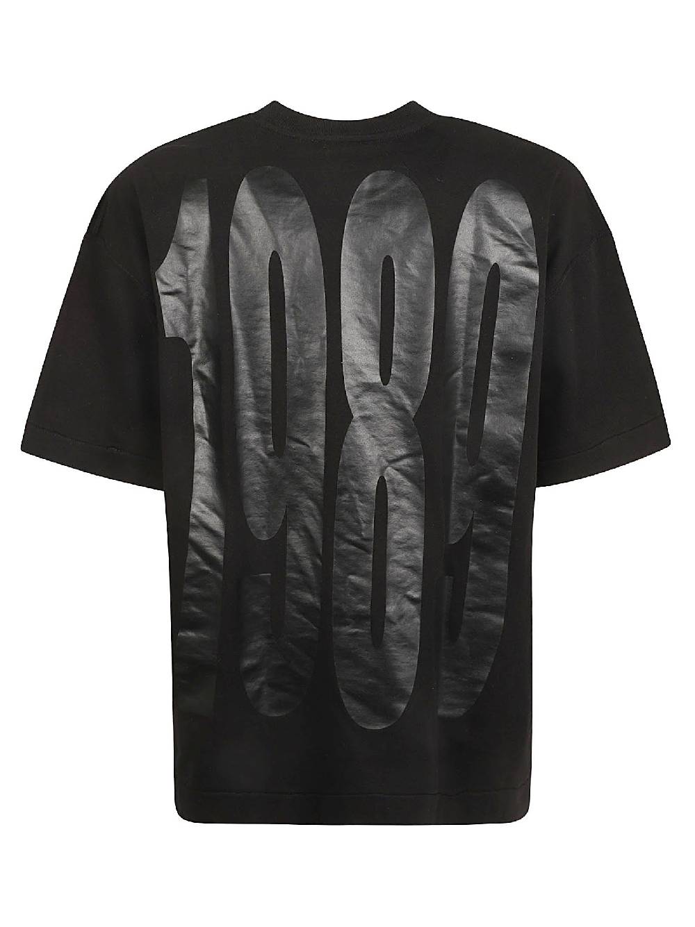 1989 STUDIO  T-Shirt Nera in Cotone Uomo 1989 Studio Prezzo Ridotto