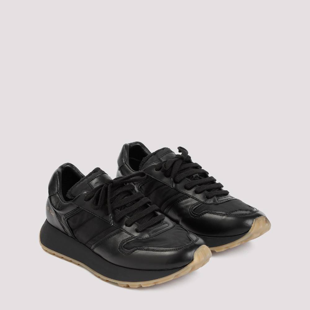 COMMON PROJECTS  Sneakers Uomo COMMON PROJECTS Pelle Nera Modello Track Outlet