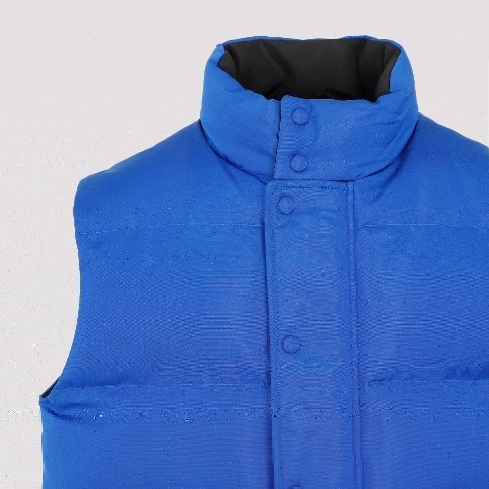 ALEXANDER MCQUEEN  Gilet Imbottito Ultramarino Alexander McQueen - Giacca Blu in Poliestere Uomo Saldi