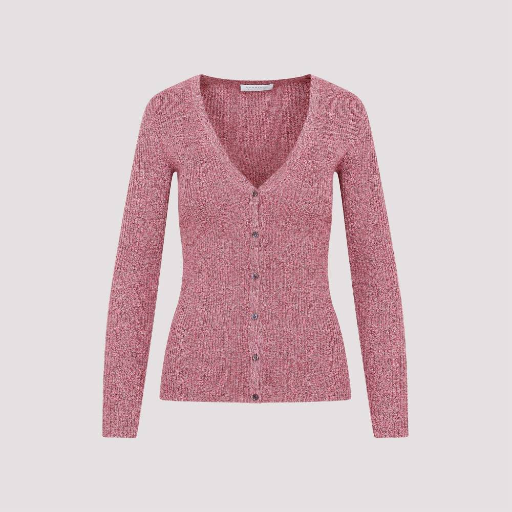 GABRIELA HEARST  Cardigan Misto Cachemire e Seta Rosa & Viola di Gabriela Hearst Offerta speciale