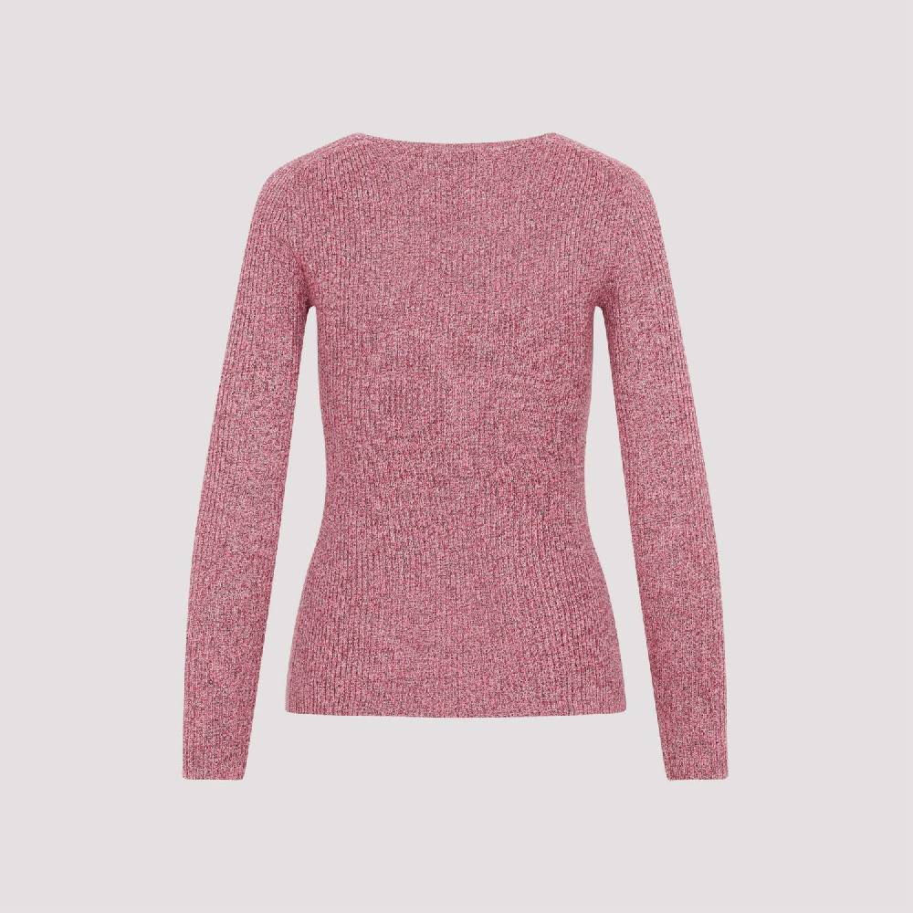 GABRIELA HEARST  Cardigan Misto Cachemire e Seta Rosa & Viola di Gabriela Hearst Offerta speciale