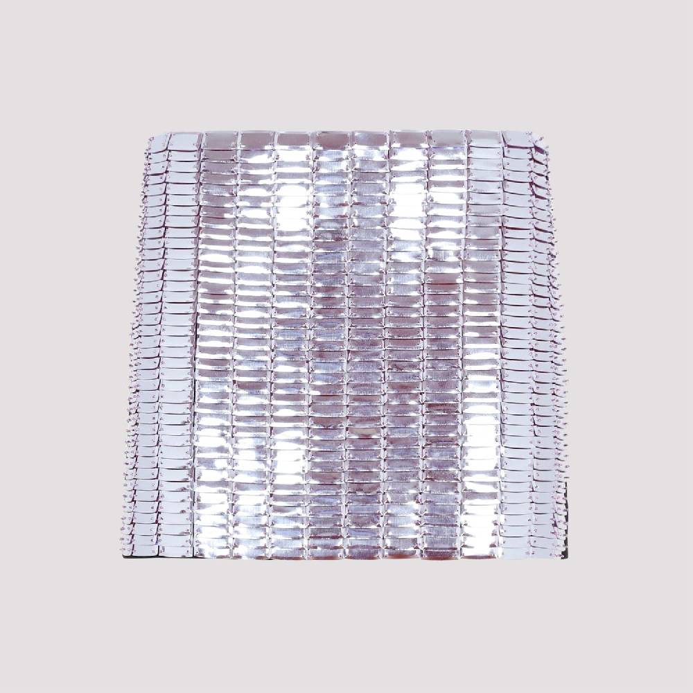 ATTICO  Minigonna Attico con Paillettes Rosa & Viola Flash Sale