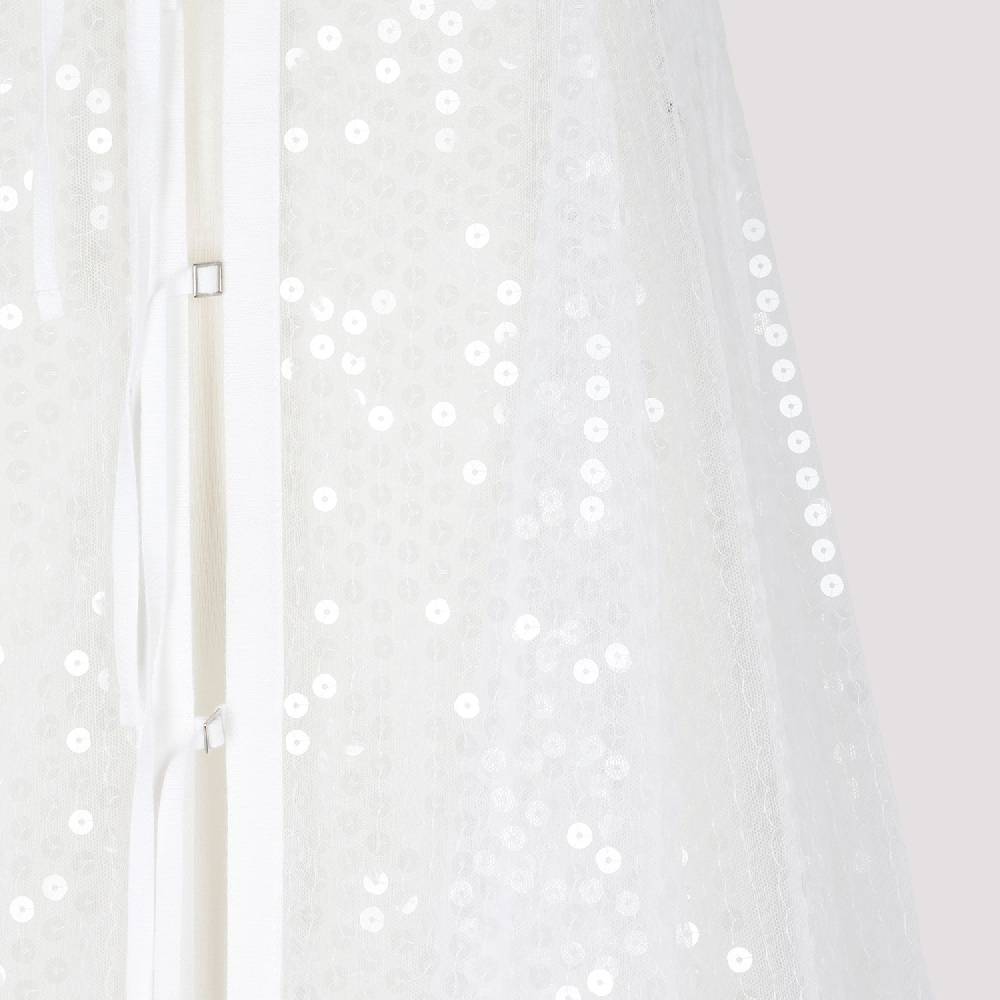 JACQUEMUS  Abito A-Line in Pizzo Bianco Dentelle di Jacquemus Shopping online