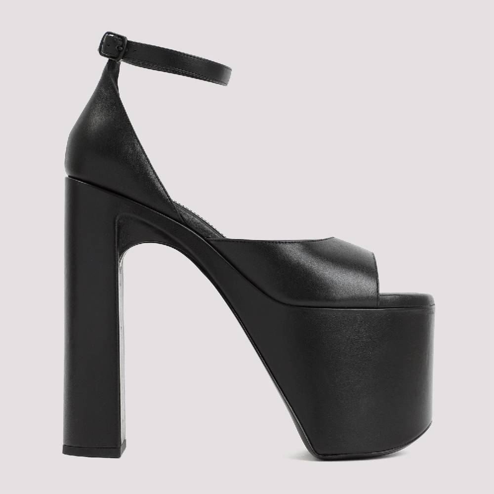 BALENCIAGA  Sandali con Tacco e Plateau Nero Balenciaga 16cm Vendite stagionali