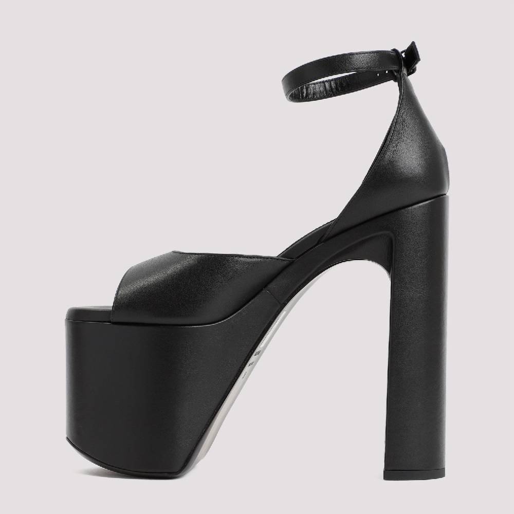 BALENCIAGA  Sandali con Tacco e Plateau Nero Balenciaga 16cm Vendite stagionali