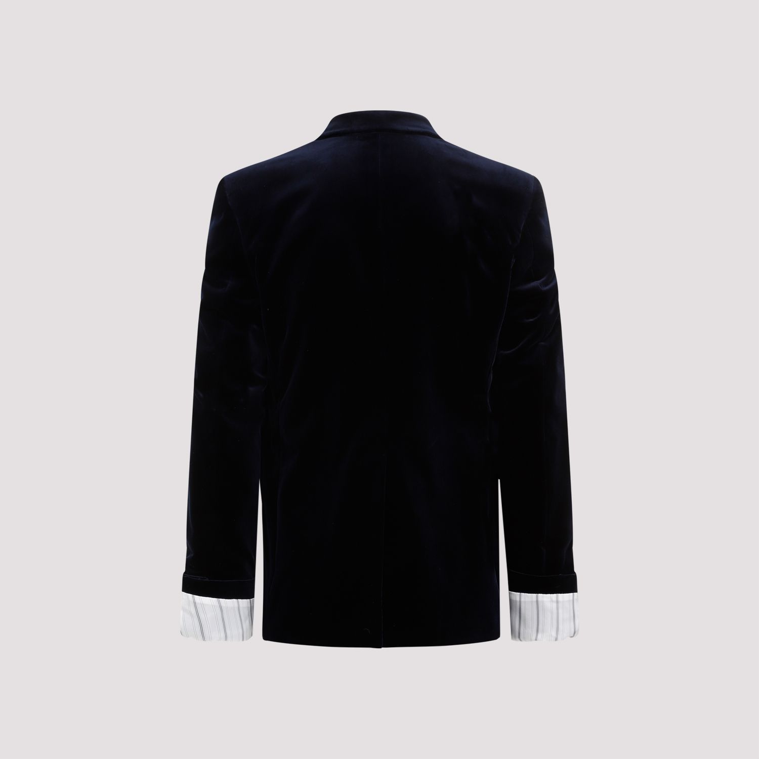 GUCCI  Giacca in Velluto Cotone Blu GUCCI Caspian Uomo Cyber Monday